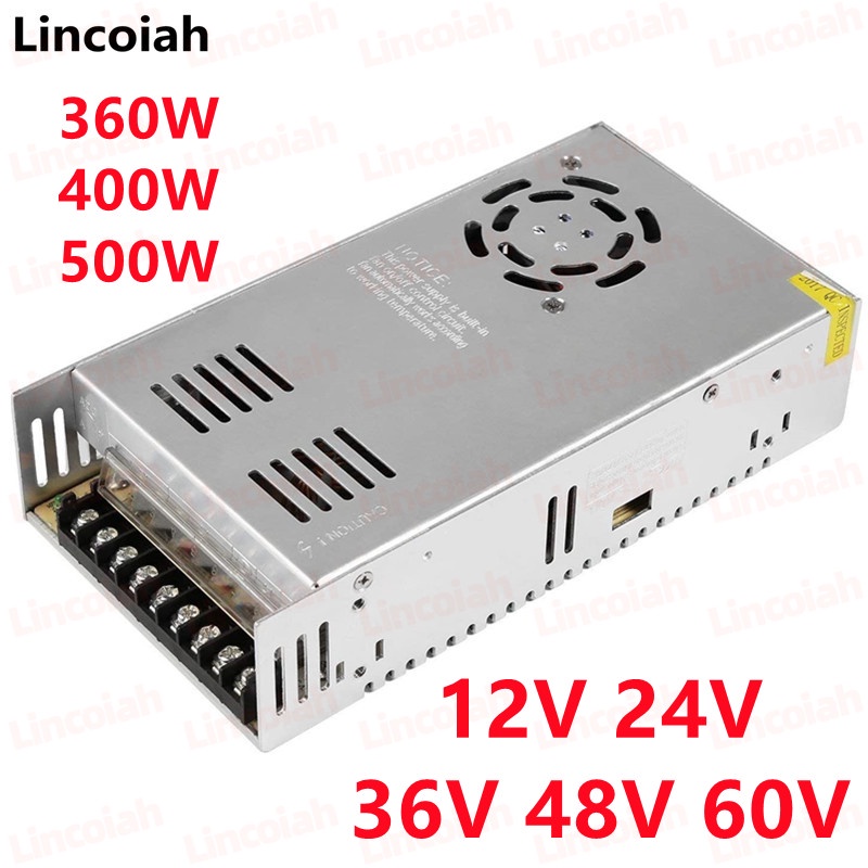 Bộ Nguồn Cung Cấp Điện 12V / 24V / 36V / 48V / 60V 6.6A / 7.5A / 10A ...