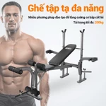 OneTwoFit Ghế tập gym 6trong1 Bài tập ngồi lên ghế tập tạ đa chức năng Với ​​Giá treo tạ tập tại nhà — ảnh 2