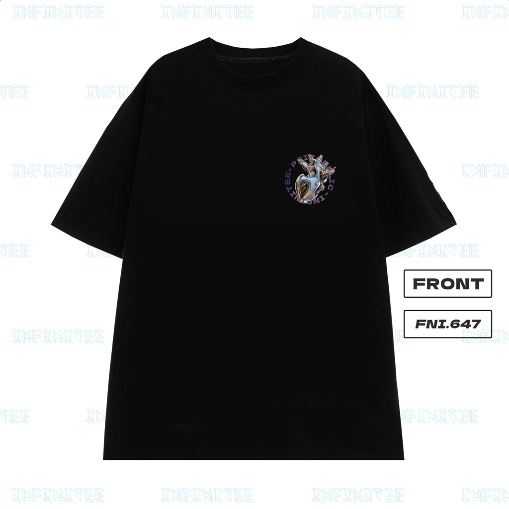Áo thun INFINITEE Fni0647, Thun 100% Cotton - form rộng Unisex.