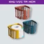 Giỏ đựng giấy vệ sinh dán tường - Tặng kèm móc dán
