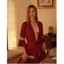 Sx735 áo choàng lụa phối ren - đồ ngủ sexy gợi cảm - KellyWang