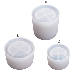 Khuôn silicon hình chữ U đúc nhựa resin epoxy làm chậu hoa/ hộp đựng trang sức DIY