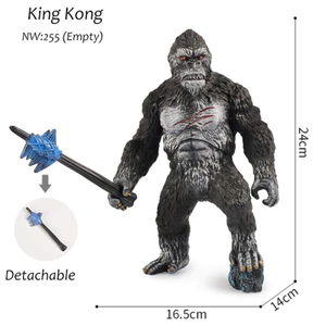 King Kong Gorilla Model Godzilla Hình Skull Island Đồ chơi Đồ trang trí