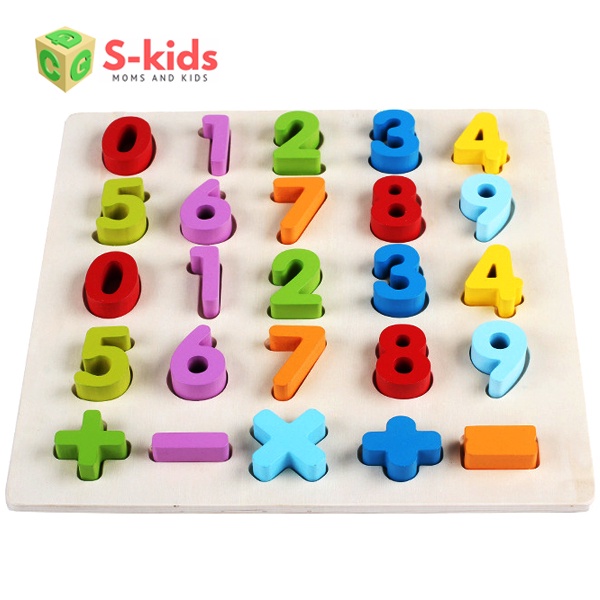 Ảnh Đồ chơi gỗ S-kids, Bảng chữ cái gỗ nổi Tiếng Anh, Đồ Chơi Trẻ em thông minh 2