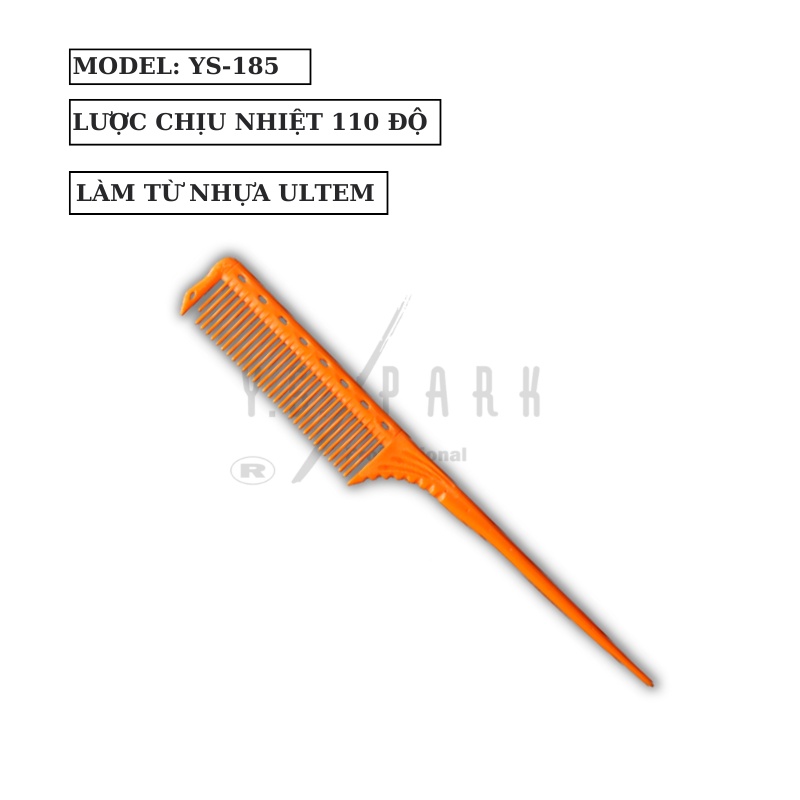 Ảnh Lược uốn nhuộm chuyên nghiệp YS PARK YS-185 chịu nhiệt - Hàng chính hãng Made in Japan 2