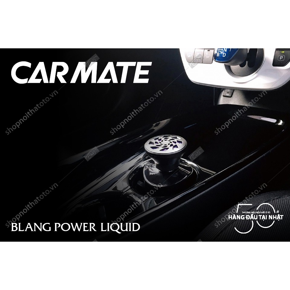 Nước Hoa Khử Mùi Trên Ô Tô CARMATE Blang Power Liquid L73 165ml Phù Hợp Cho Nhiều Dòng Xe Hơi Xe Tải