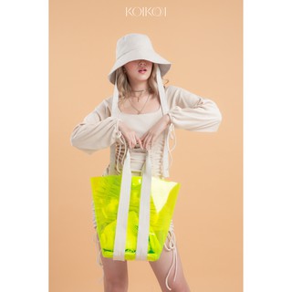 Nón Linen Bucket Vành Rộng