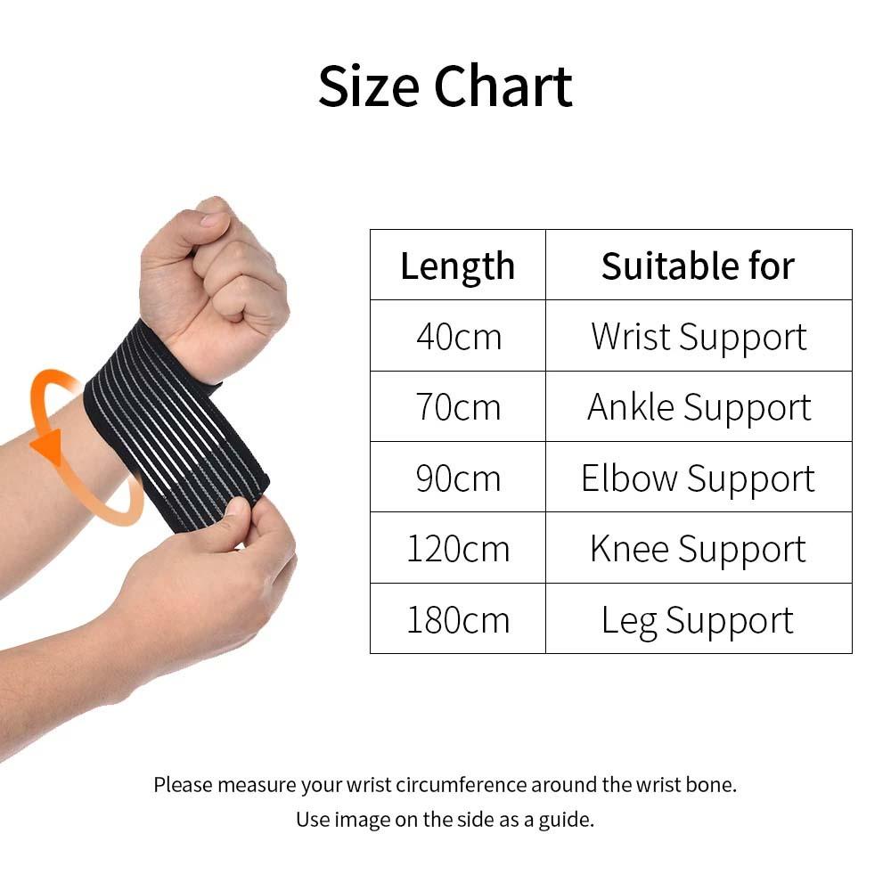Băng Hỗ Trợ Thể Thao JSJING - Bảo Vệ Cổ Tay, Đầu Gối và Bắp Chân cho Bóng Rổ & Powerlifting