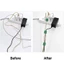 WU 100 Chiếc Dây Có Thể Tái Sử Dụng Dây Nylon Dây Rách Dây Sắp Xếp Tidy Cho Dây
