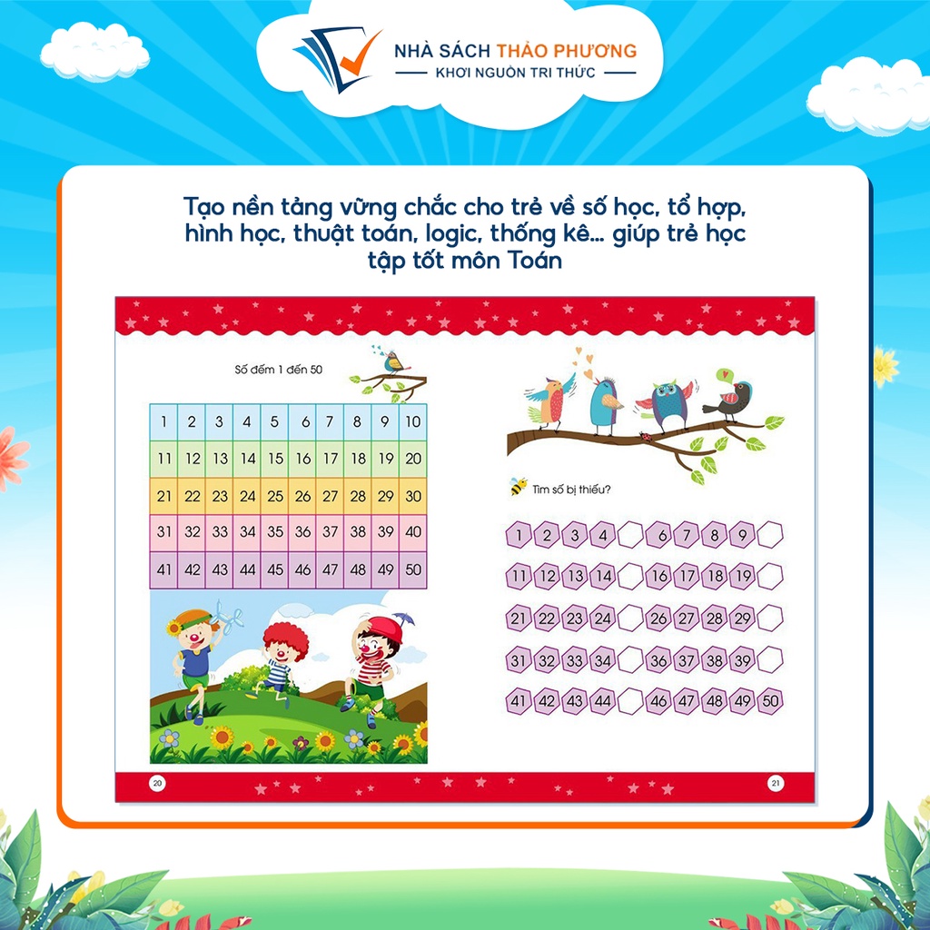 Ảnh Sách - Toán Tư Duy - Dành cho trẻ em từ 5 - 7 tuổi 2