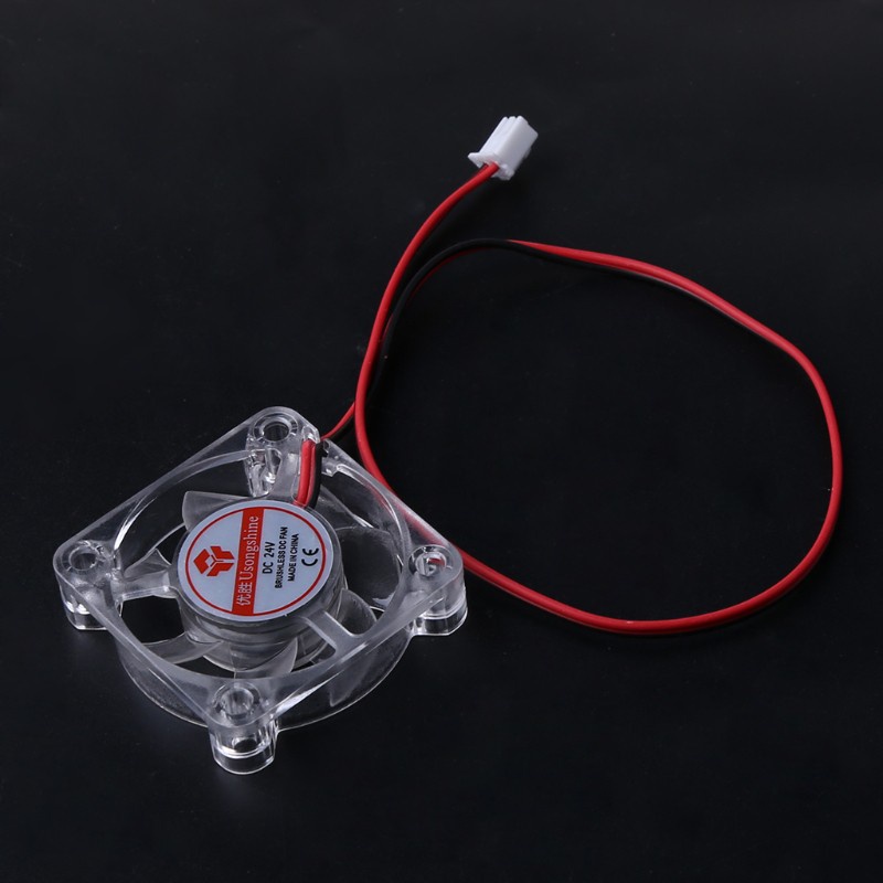 Quạt Tản Nhiệt 2510 3010 4010 12v 24v Có Đèn Led Phát Sáng Không Gây Tiếng Ồn Cho Máy In 3d