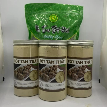 Bột Tam Thất Bắc Nguyên Chất 500gr, Bột Tam Thất khô hàng loại 5 củ - Đặc Sản Nông Sản Tây Bắc