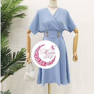 Đầm cổ V quảng châu