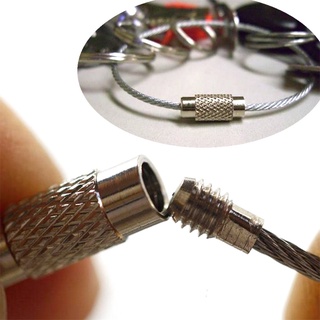 Nice 10 Cái Khóa Vít Dây Thép Không Gỉ Móc Khóa Cho Móc Khóa Cáp Ngoài Trời Hik