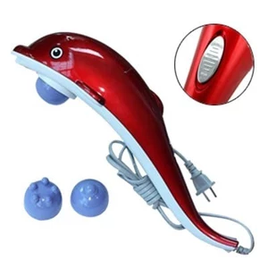 Máy Massage Cầm Tay Hình Con Cá Heo 3 Đầu( loại to)