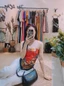 Khăn lụa bandana hoạ tiết size 90x90cm
