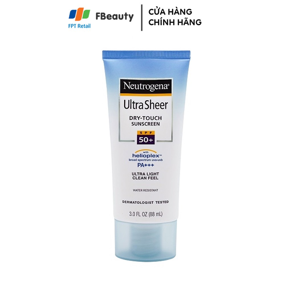 Kem Chống Nắng Neutrogena Ultra Sheer Spf50 88ml Shopee Việt Nam 7387