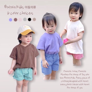 Áo Phông Cotton Batala Kids cho bé trai bé gái kiểu dáng thụng Hàn Quốc
