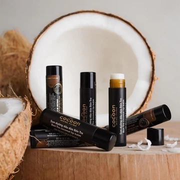Son dưỡng môi dầu dừa Bến Tre Cocoon dưỡng ẩm chống thâm môi