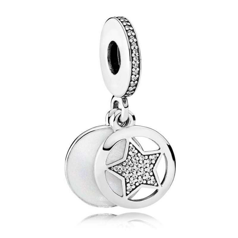 DINGLLY Dream Catcher Thuyền buồm Hạt màu bạc Sao băng Sao băng Chúc mừng sinh nhật Quyến rũ phù hợp Tự làm Vòng tay Làm bằng tay Phụ kiện
