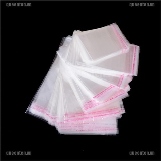 Set 100 Túi OPP Nhựa Trong Suốt Đựng Trang Sức