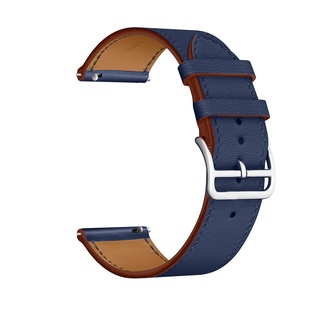 Dây Đeo Da Cho Samsung Galaxy Watch 7 FE 6 5 40mm 44mm Watch5 Pro / Watch4 Classic 42mm 46mm Vòng Tay