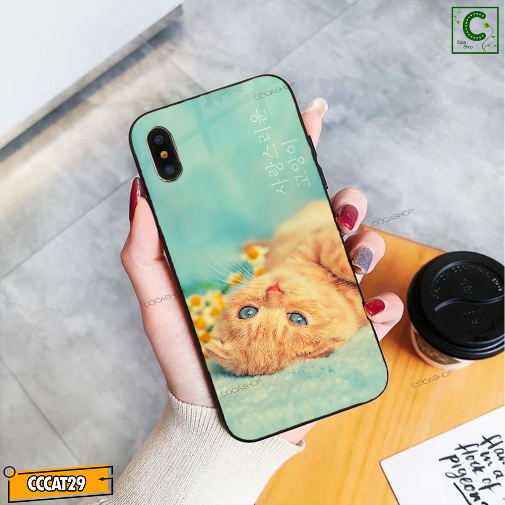 Ốp Lưng iPhone Mèo Vàng Xinh Xắn 5/5s/6/6s/6plus/6splus/7/8/7plus/8plus/x/xs/xs max/11/11pro max/12/12pro max