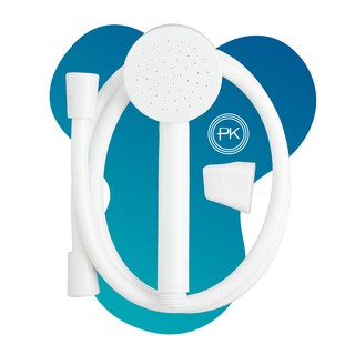 Vòi hoa sen WATERTEC màu trắng WT011W nhựa ABS/PP/POM Malaysia chống oxy hóa