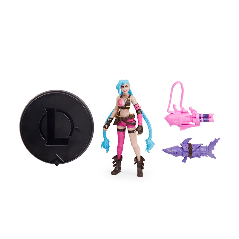 Ảnh Đồ Chơi LEAGUE OF LEGENDS Mô Hình Jinx Xạ Thủ Tinh Nghịch 6062258 3