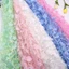 3D Ba Chiều Sequin Cánh Hoa Thêu Gạc Ren Vải 1 Mảnh Nửa Mét Nhiều Miếng