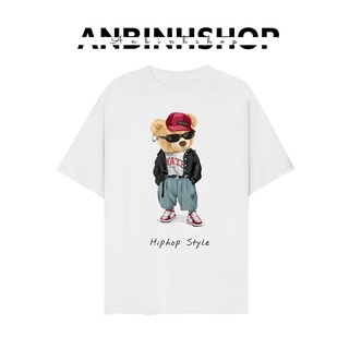 Áo thun in hình Gấu cực Cool phong cách Hip Hop năng động nhiều mẫu form đẹp chất vải mềm mịn mát từ AnbinhShop