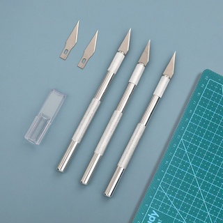 Jianwu 4 Bldes Sharp Blade Khắc Dao Kết Hợp Đơn Giản Tiện Ích Dao Khắc Tiện Ích DIY Nghệ Thuật Sáng Tạo Đồ Dùng Văn Phòng