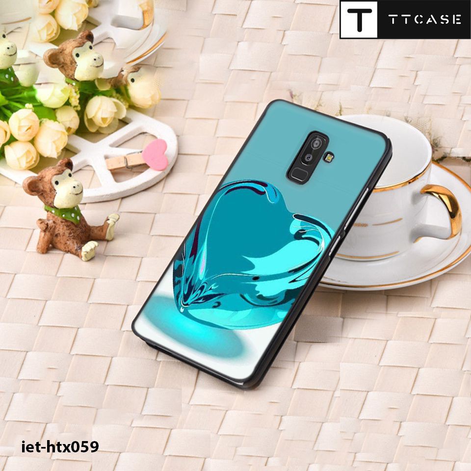 Miếng dán skin cho các dòng Samsung J8 2018 in hình trái tim cực đẹp