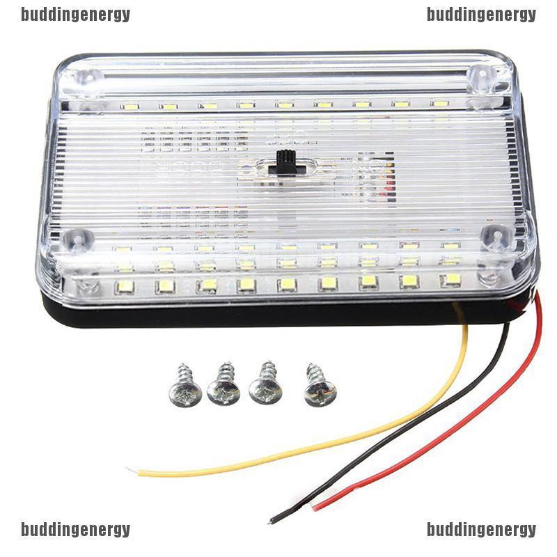 Đèn trần xe hơi 12V 36 LED có phụ kiện chất lượng cao tiện lợi
