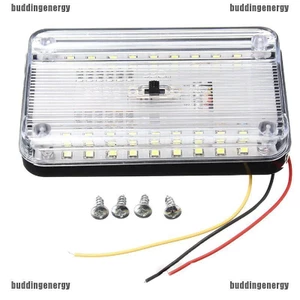 Đèn trần xe hơi 12V 36 LED có phụ kiện chất lượng cao tiện lợi
