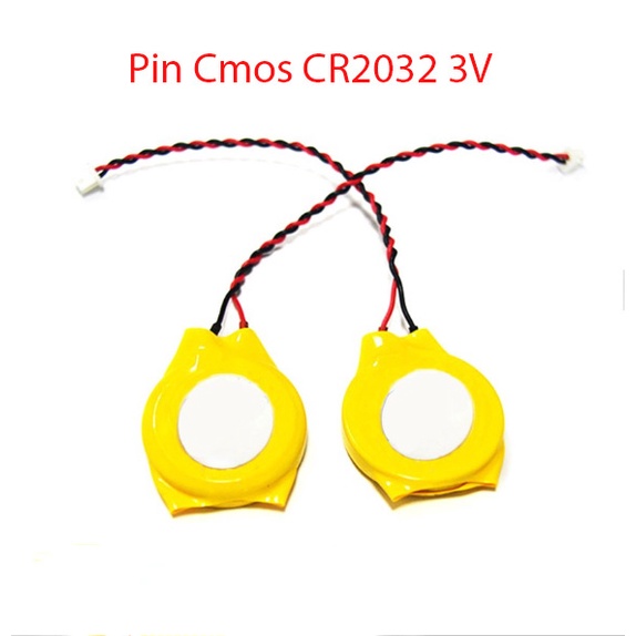 PIN CMOS LAPTOP CR2032 3V CÓ DÂY 2 CHÂN CẤM | Shopee Việt Nam
