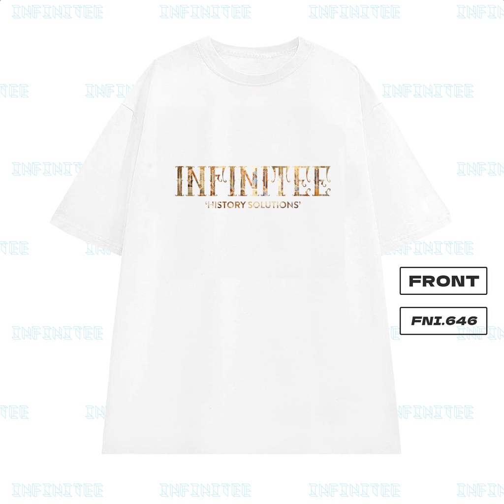 Áo thun INFINITEE Fni0646, Thun 100% Cotton - form rộng Unisex.