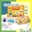 Đồ Chơi Học Liệu Bóc Dán Montessory Cho Bé Bóc Dán Thông Minh 17 Chủ Đề Sách Bóc Dán Tiếng Anh - BỐ KHỦNG LONG