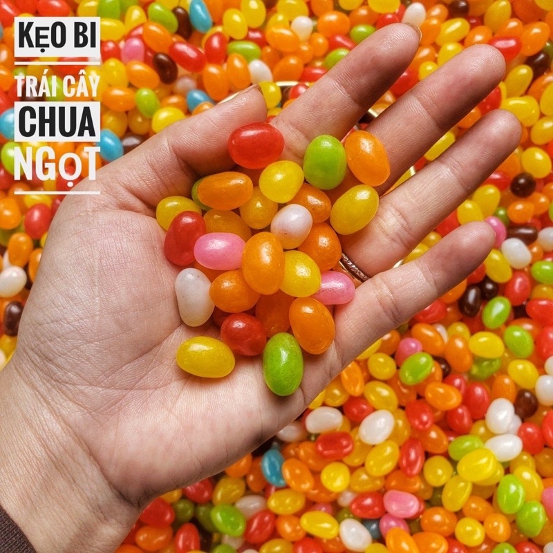 KẸO BI TRÁI CÂY LON 500g, [Loại Đặc Biệt] Hàng ngon nhà làm