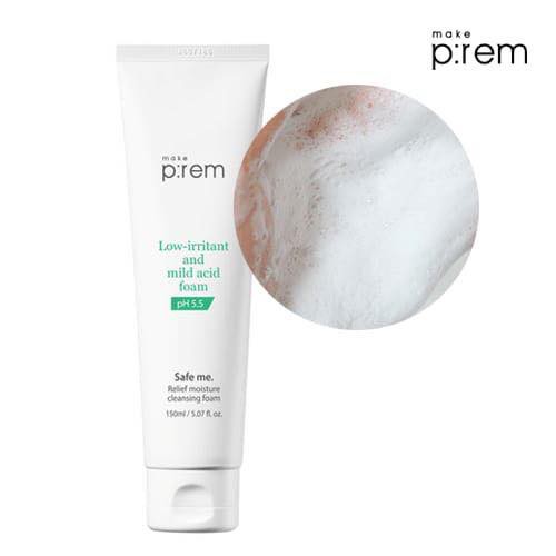 Ảnh Sữa rửa mặt Make P:rem Safe Me làm sạch dịu nhẹ Make Prem Cleansing 50/100ml - Từ Hảo 2