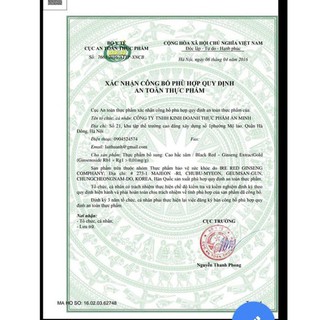 Cao hắc sâm Kanghwa Royal Gold cao cấp Hàn Quốc, Hũ 1kg