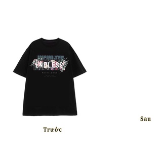 OUTLET STORE 05 - 1 MẪU CHỈ CÒN DUY NHẤT 1 CÁI - ÁO THUN INFINITEE 100% Cotton - form rộng Unisex.