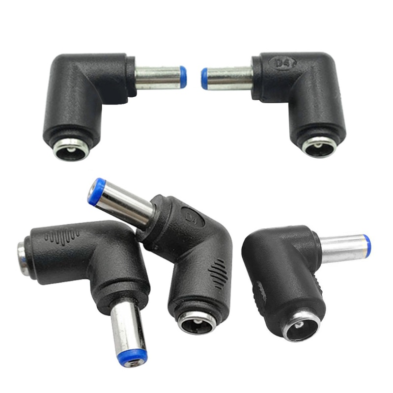 YOI DC5 5x2 1mm Nam 90 Độ Góc Sang DC5 5x2 1mm Nữ Adapter 5 Volt Jack Nguồn