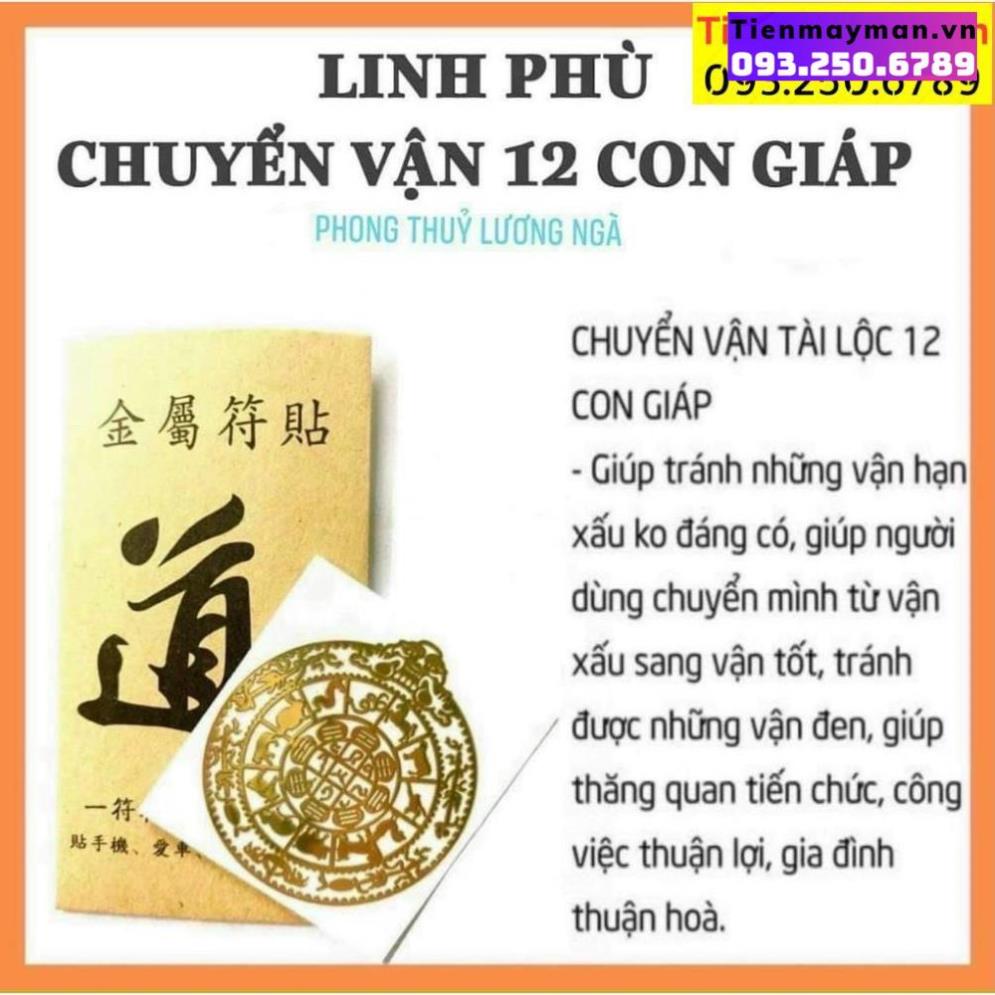 COMBO 4 Miếng Dán Điện Thoại Tài Lộc Phù Hợp Dán Tất Cả Các Dòng Điện Thoại Đẹp Lung Linh