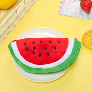 GUSTAVA Trái Cây Túi Đựng Tiền Xu Bé Gái Trẻ Em Dễ Thương Ví Tiền Xu Tai Nghe Túi Bảo Quản Túi Đựng Tiền Túi Ví