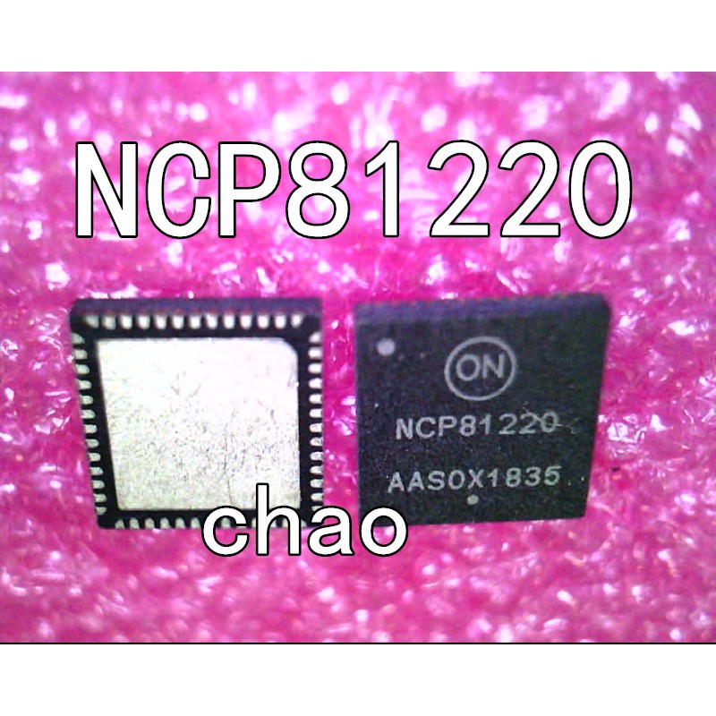 Lot De 5 Pièces NCP81210MNTXG / NCP81220MNTXG QFN - Neuf Origine Chine - Composants électroniques