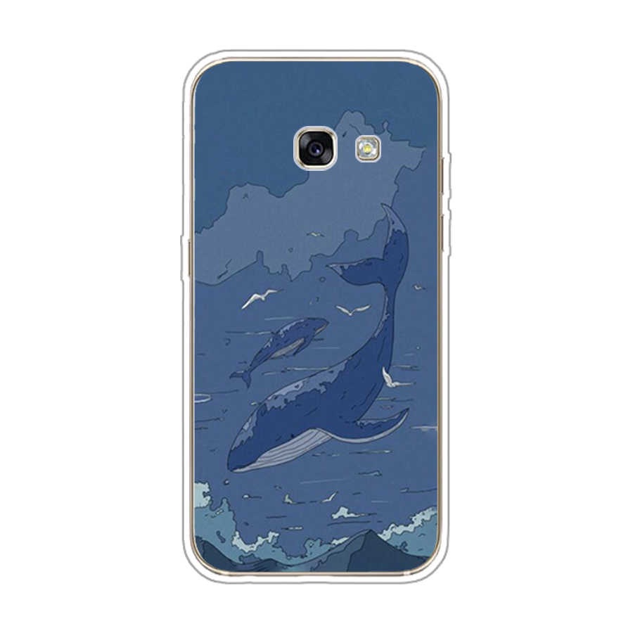 Ốp Điện Thoại TPU Dẻo In Họa Tiết Thời Trang Xinh Xắn Cho Samsung Galaxy a5 2017 a3 2016 a3 2015 a3 2017