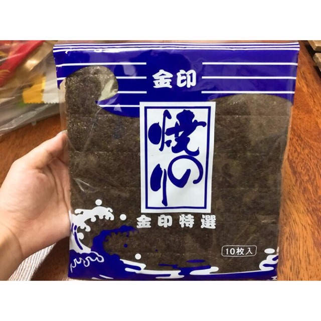 Lá rong biển cuộn cơm Hàn Quốc - 10 lá | Shopee Việt Nam