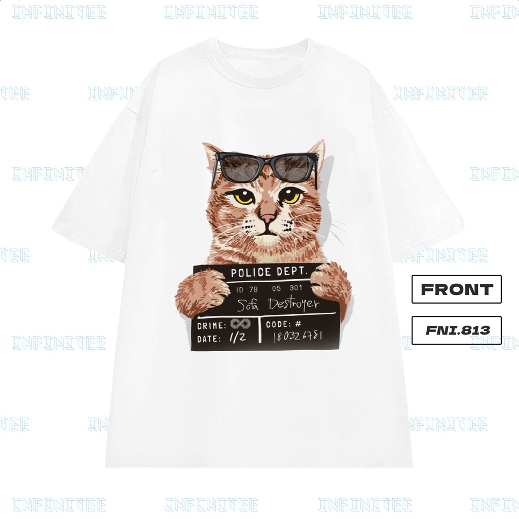 Áo thun INFINITEE Fni0813, Thun 100% Cotton - form rộng Unisex.