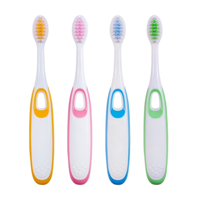 Hộp 8 Bàn Chải Đánh Răng TOOTH BRUSH Cho Bé 2, 3, 4, 5, 6, 10 Tổi Lông Tơ Mềm Chống Đau Răng Tay Cầm Cao Su Chắc Chắn